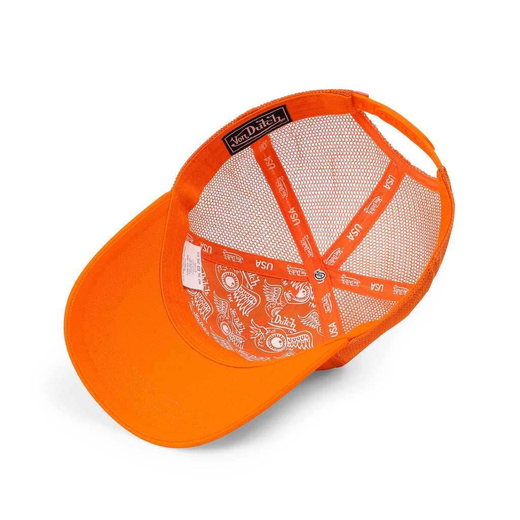 Von Dutch Kids Trucker Hat Jax Collection | Adjustable Mesh Snapback with Logo & Front Designs | One Size Fits Most Kids