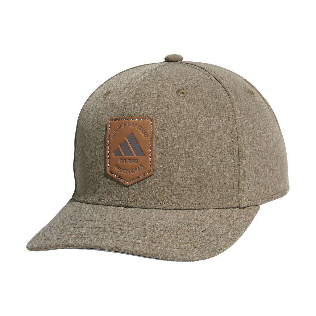 adidas Men's Scorecard High Crown Low Curve Brim Snapback Adjustable Fit Course Style Hat