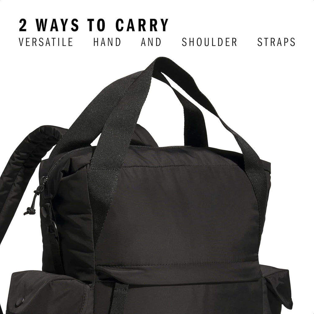 adidas Saturday Tote Backpack – Versatile Bag with Hand & Shoulder Straps, 23L