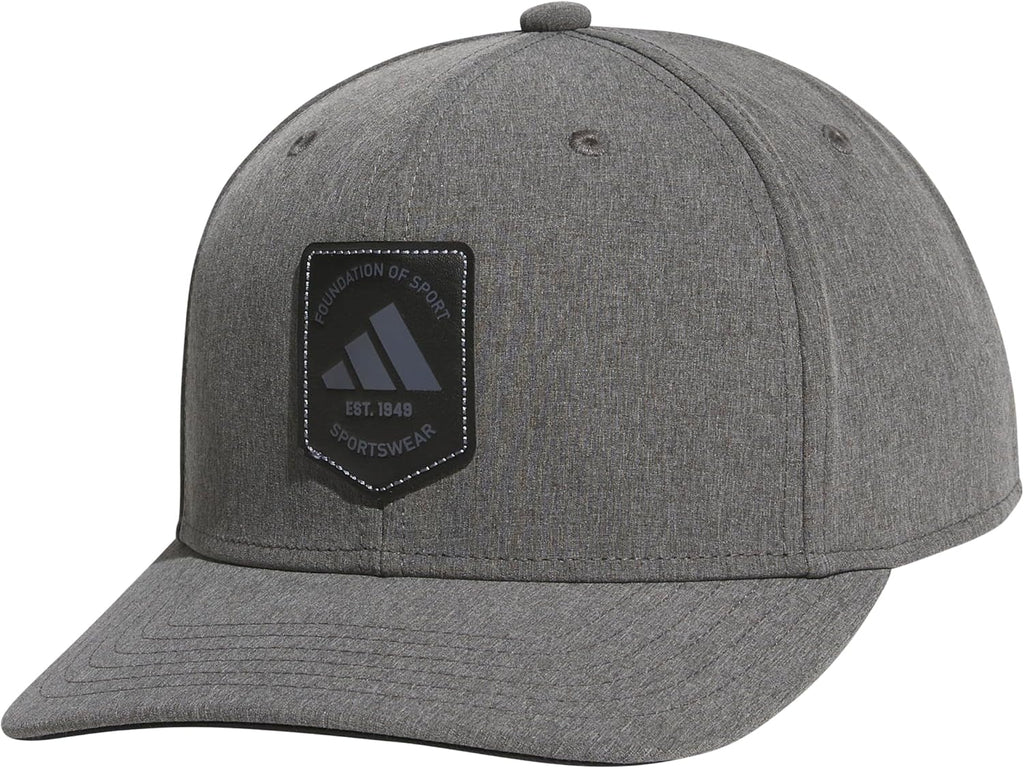 adidas Men's Scorecard High Crown Low Curve Brim Snapback Adjustable Fit Course Style Hat