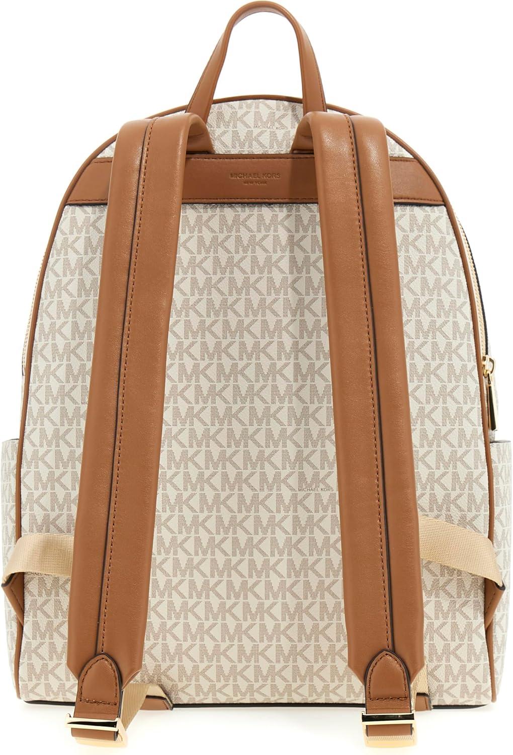Michael Kors Bex Large Multi-Functional Backpack, Gold-Tone Hardware/Vanilla/Acorn