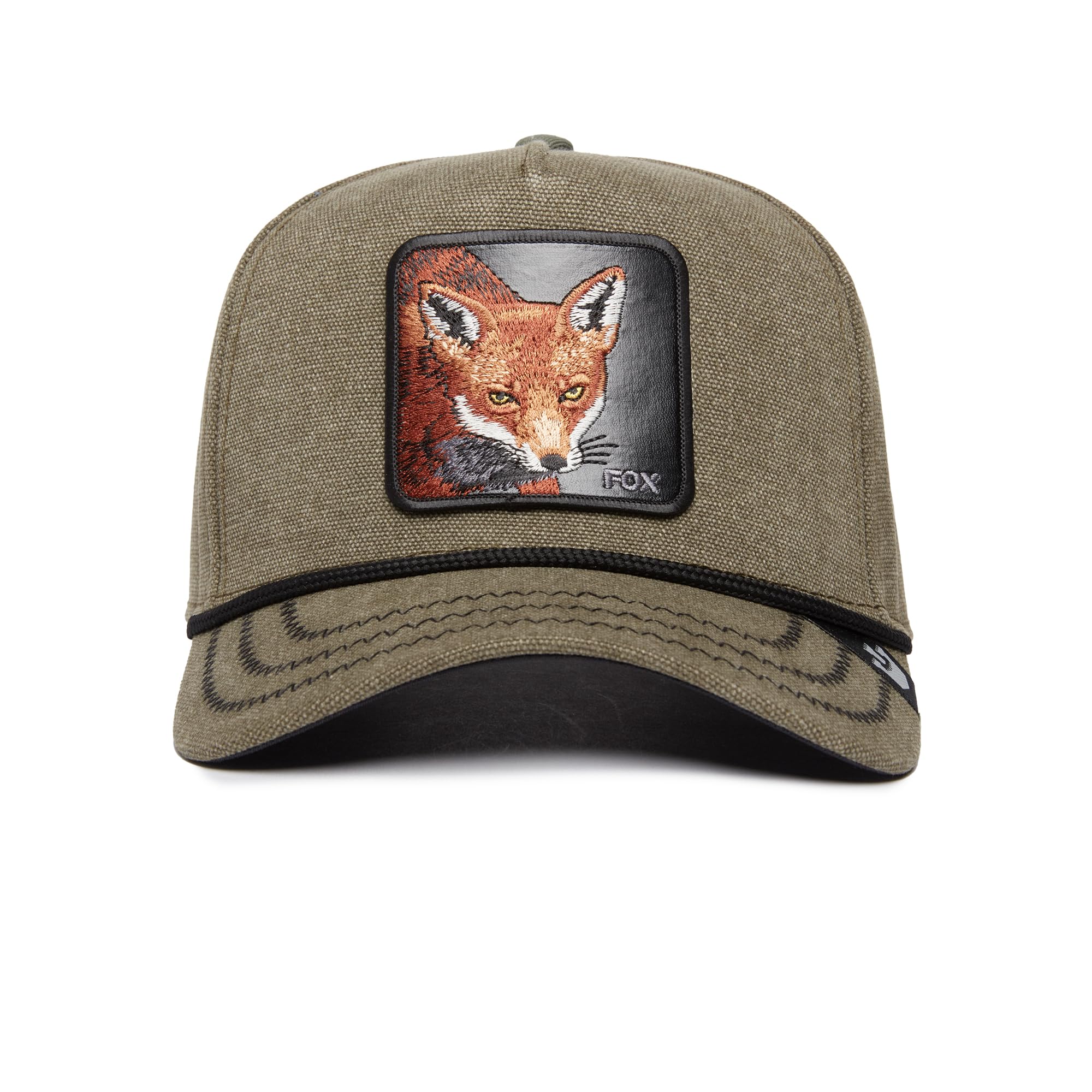 Goorin Bros. Duck Canvas Collection Trucker Hat for Men and Women, Olive (Foxy Duck), One Size