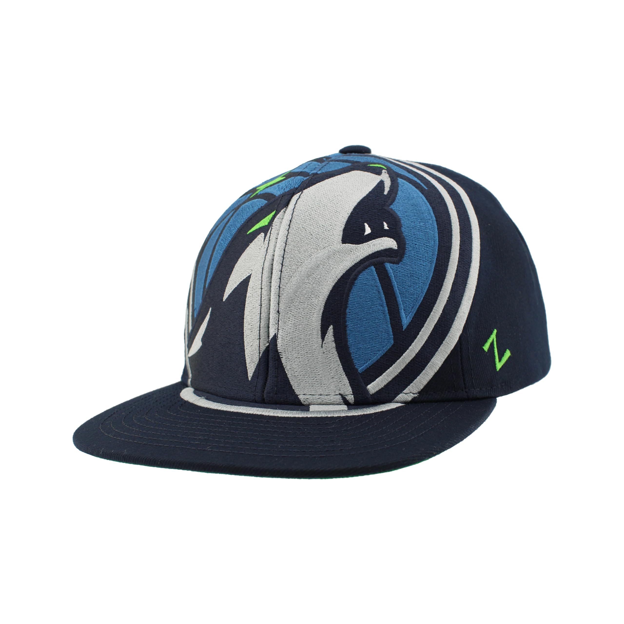 ZHATS NBA Unisex-Adult NBA Officially Licensed Adjustable Snapback Hat Flat Bill Z11 Retro Over The Top