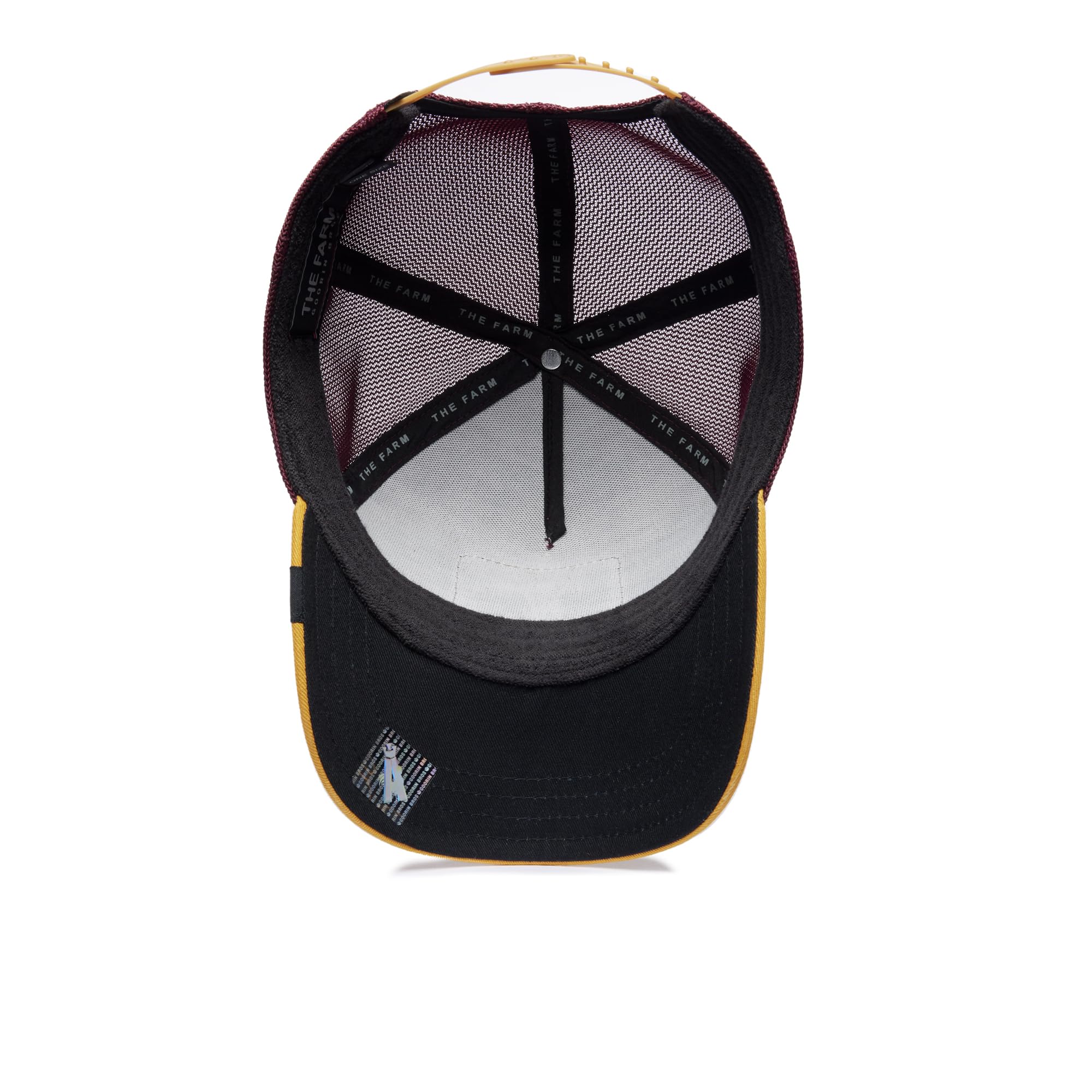 Goorin Bros. Unisex V2 Premium Mesh Adjustable Trucker Hat by The Farm, Scarlet (V2 Alligator), One Size