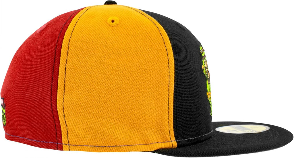 New Era Teenage Mutant Ninja Turtles Quad Colors 59Fifty Fitted Hat