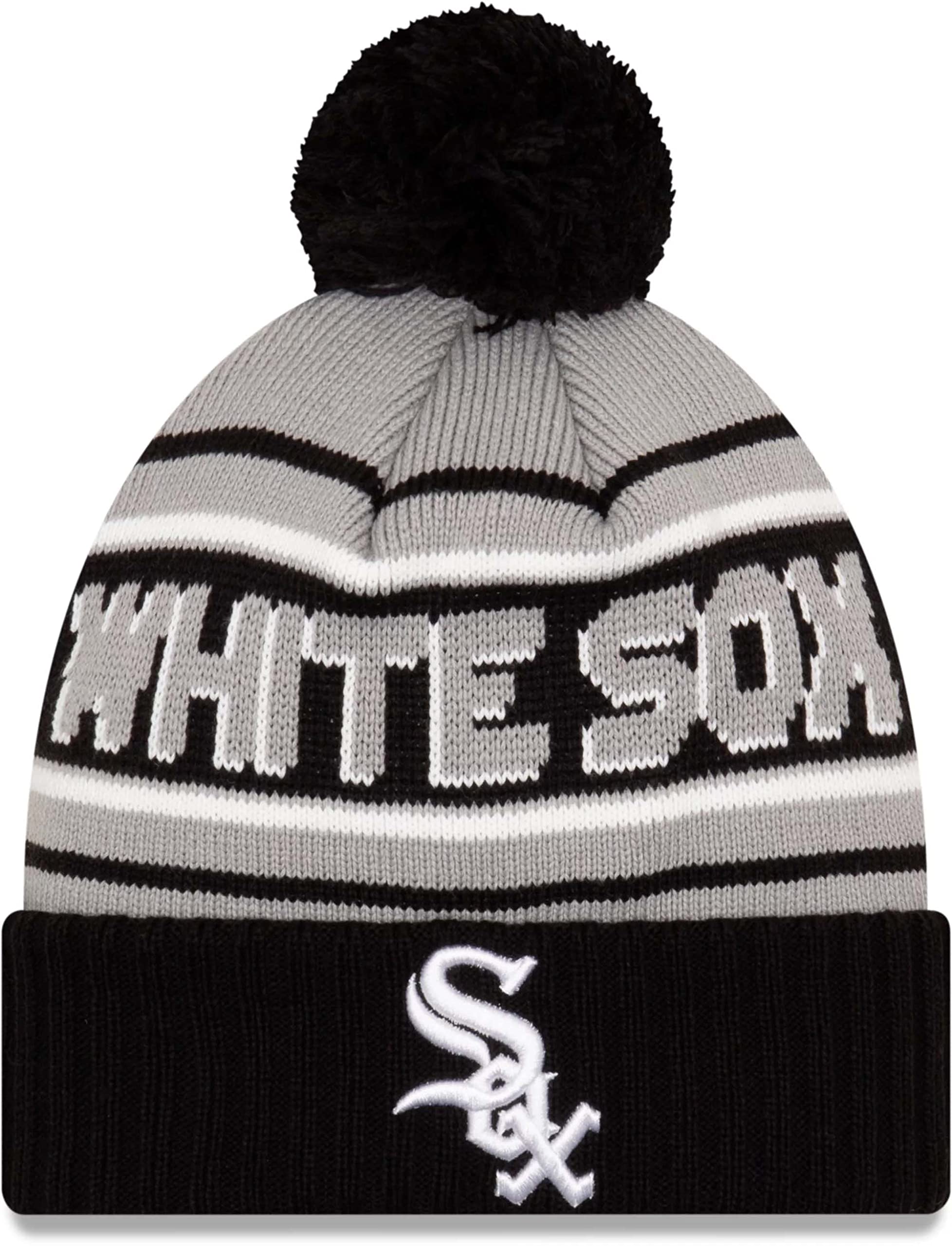 New Era Men's Cold Weather Cuffed Sport Knit Beanie Hat Cap Major League College Collegiate