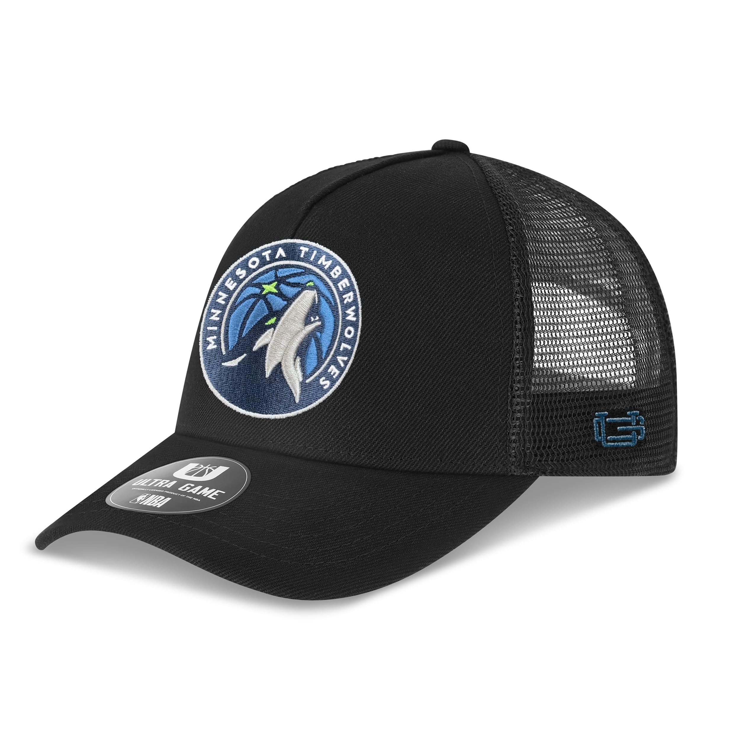 Ultra Game Men’s NBA Official Snap Back All Around The World Trucker Baseball Cap Hat