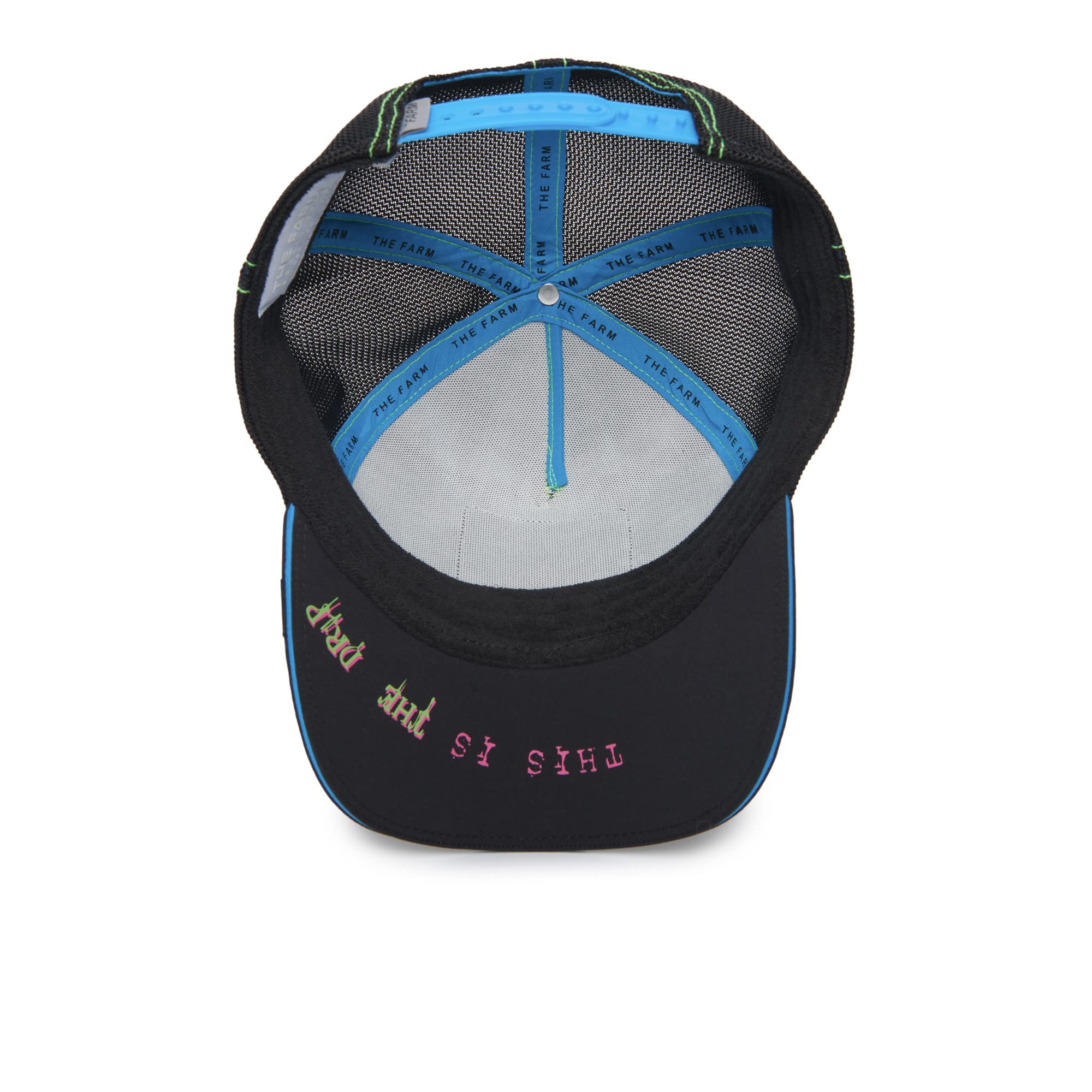 Goorin Bros. The Farm Drip Collection Unisex Adjustable Trucker Hat, Black (BBUZZZEDD), One Size