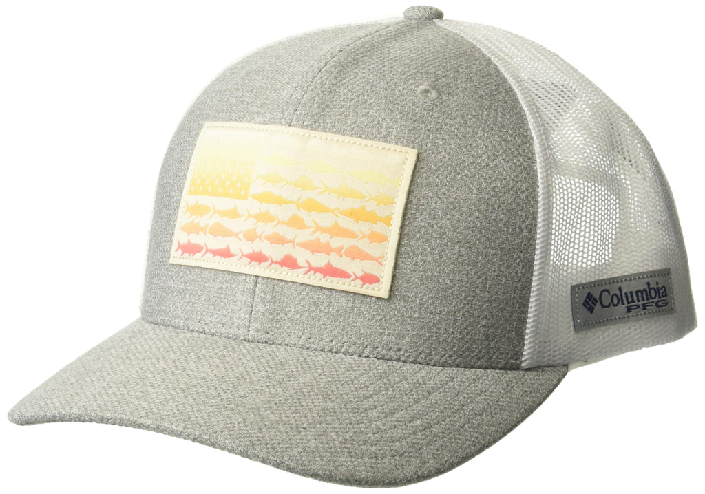 Columbia Unisex PFG Fish Flag Mesh Ball Cap