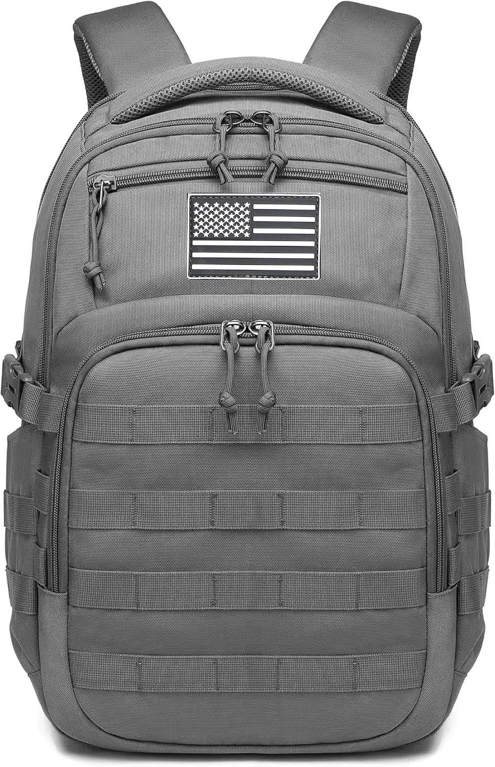 Wotony Military tactical backpack, backpack for men black small tactical assault bag