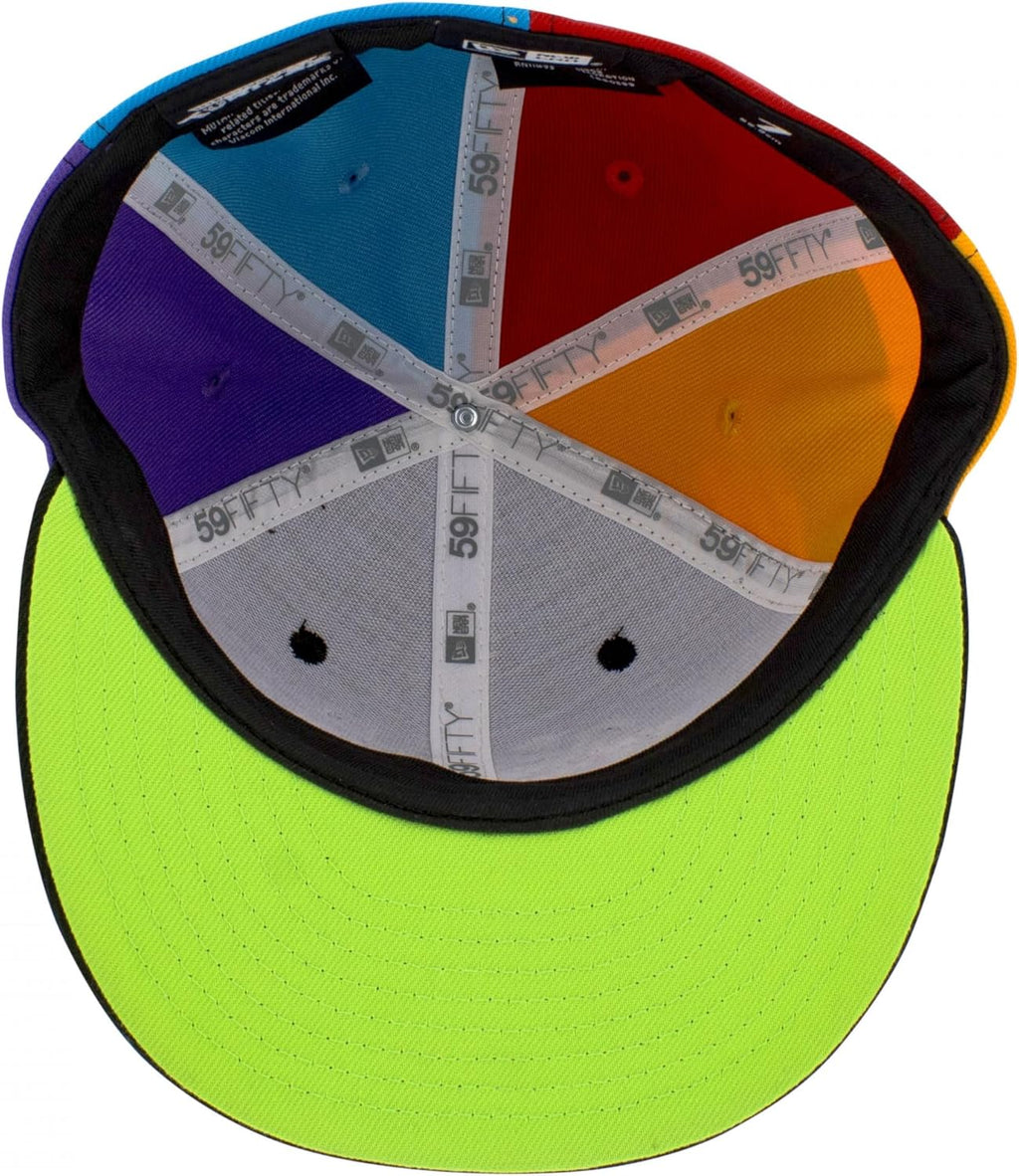 New Era Teenage Mutant Ninja Turtles Quad Colors 59Fifty Fitted Hat