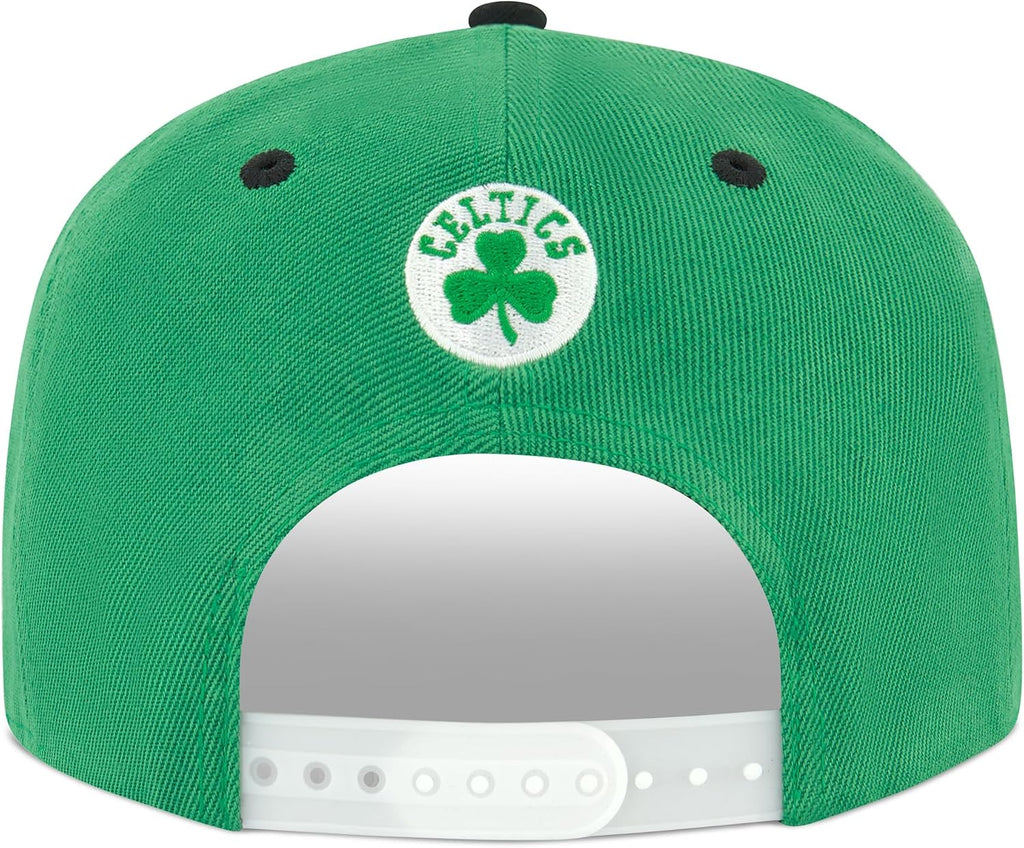 Ultra Game Men’s NBA Official Snap Back 3D Embroidered Team Logo Baseball Cap Hat