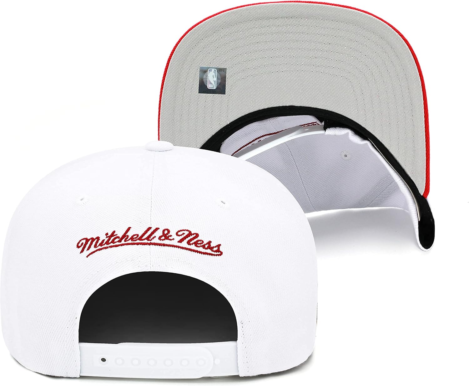 Mitchell & Ness Chicago Bulls 1998 NBA Finals Championship Series Snapback Hat- White/Red