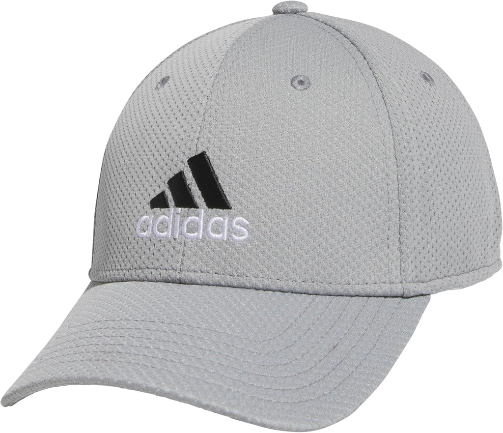 Adidas Mens Zags 2.0 Structured Mid Crown A-Flex Stretch Fit HatBaseball Cap