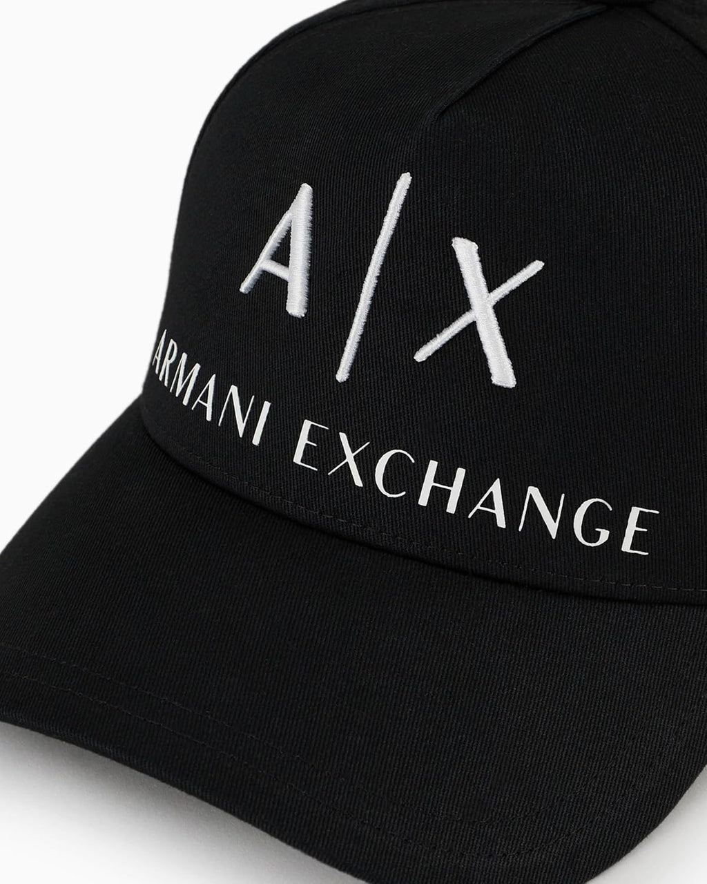 Armani Exchange Mens Corporate Logo Baseball Hat