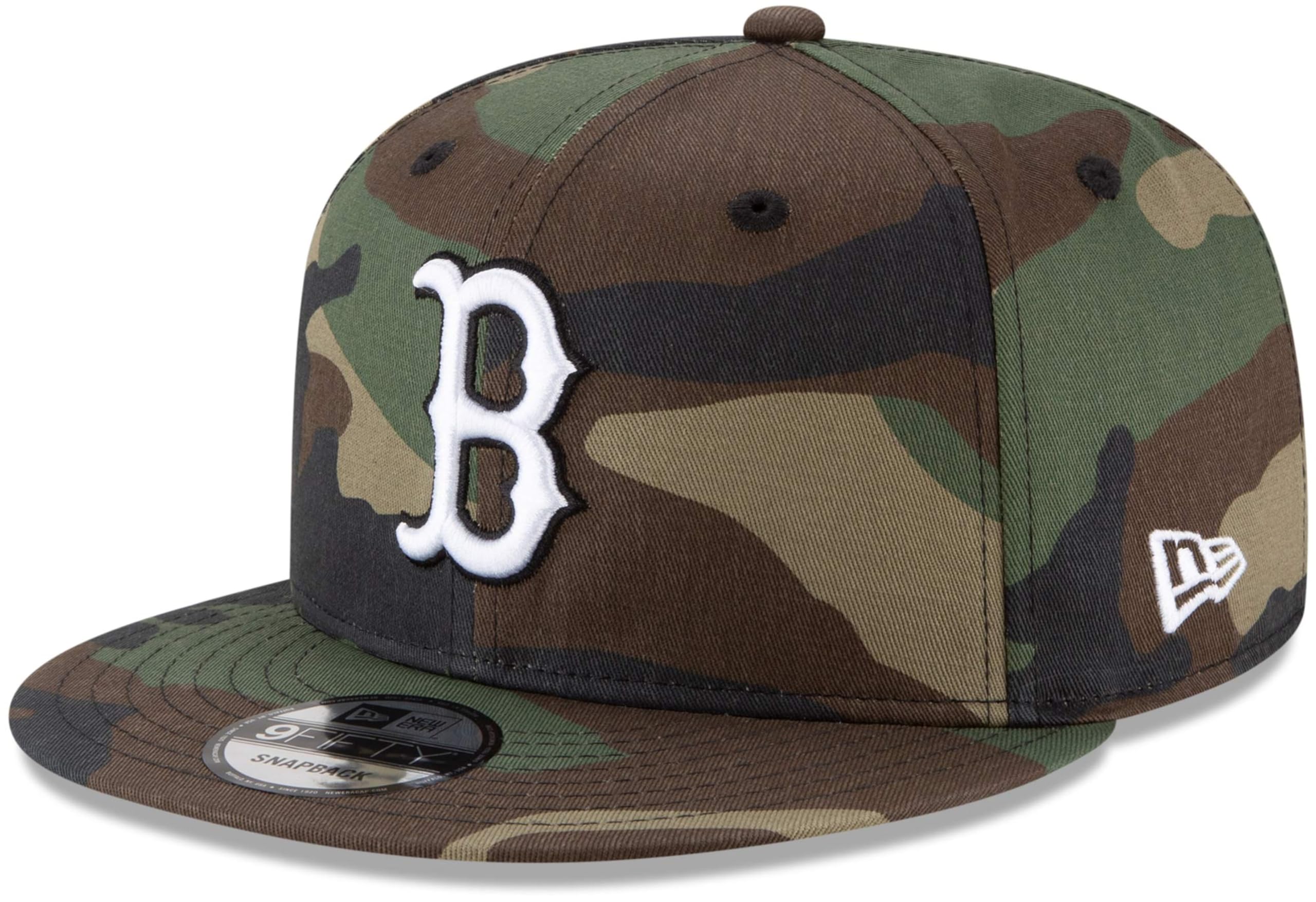 New Era Unisex-Adult MLB 9Fifty Camo Primary Logo Adjustable Snapback Hat Cap