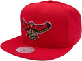 Mitchell & Ness Atlanta Hawks Red Team Ground 2.0 Snapback HWC Cap Kappe Basecap