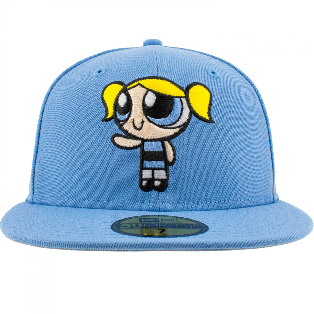 New Era The Powerpuff Girls Bubbles 59Fifty Fitted Hat (US, Numeric, 8, Blue)