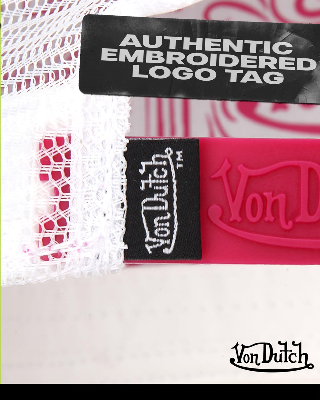 Von Dutch Unisex Trucker Hat - Curved Bill Mesh Back Retro Classic Colorblock Snapback Baseball Cap for Men and Women