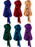 Tatuo 6 Pack Velvet Durag for Men Women, 41 Inch Extra Long Tail, Stretchable Wave Cap for 360/540/720 Waves(Green, Purple, Red, Gold, Blue, Dark)