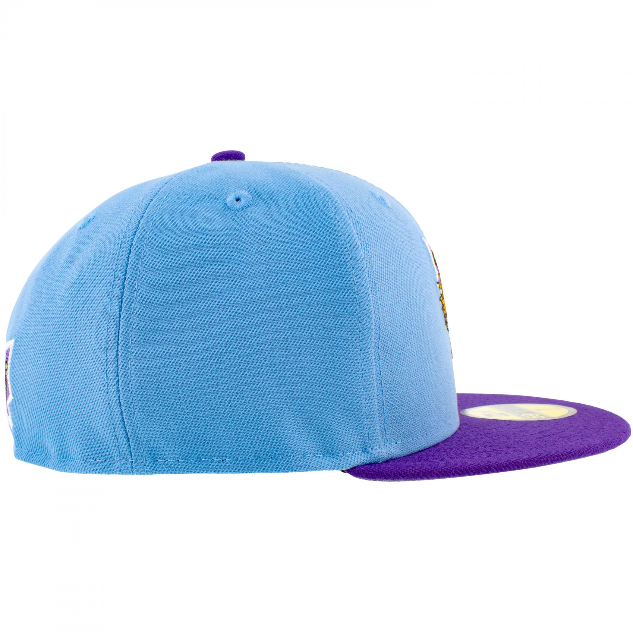 New Era The Rugrats Tommy and Chuckie 59Fifty Fitted Hat (US, Numeric, 7 1/2, Blue)
