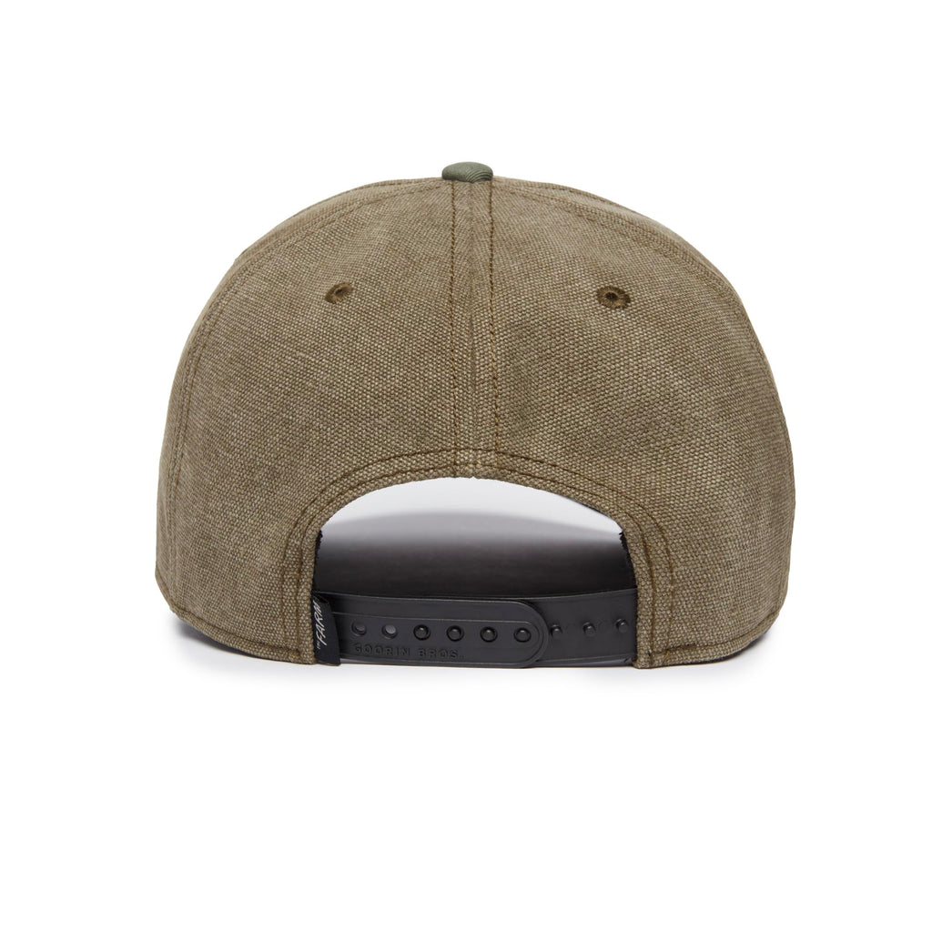 Goorin Bros. Duck Canvas Collection Trucker Hat for Men and Women, Olive (Foxy Duck), One Size