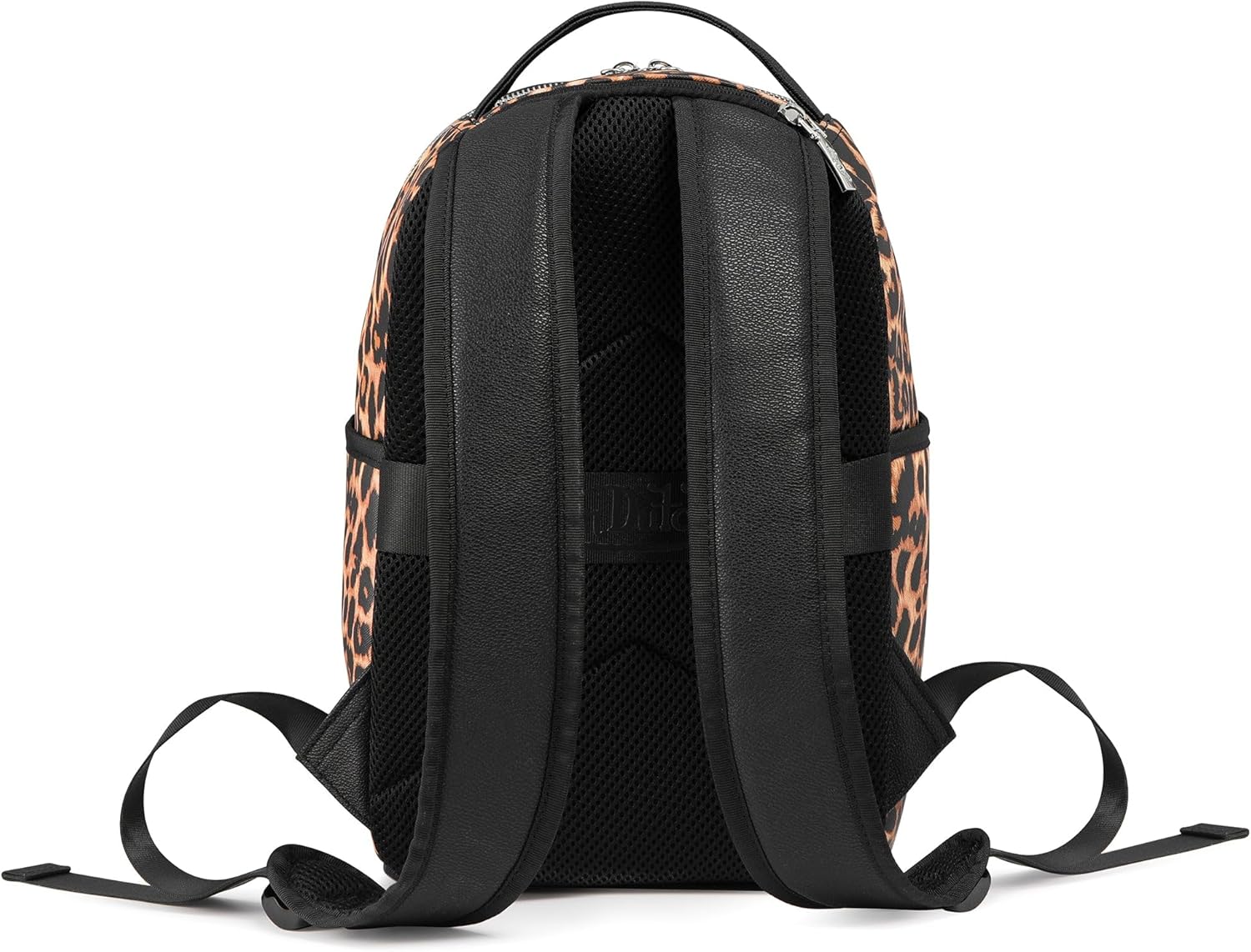Von Dutch Large Backpack – Stylish Multi?Purpose Backpack with Front Zip Pocket, Adjustable Straps, and Durable Design (Cheetah Print)