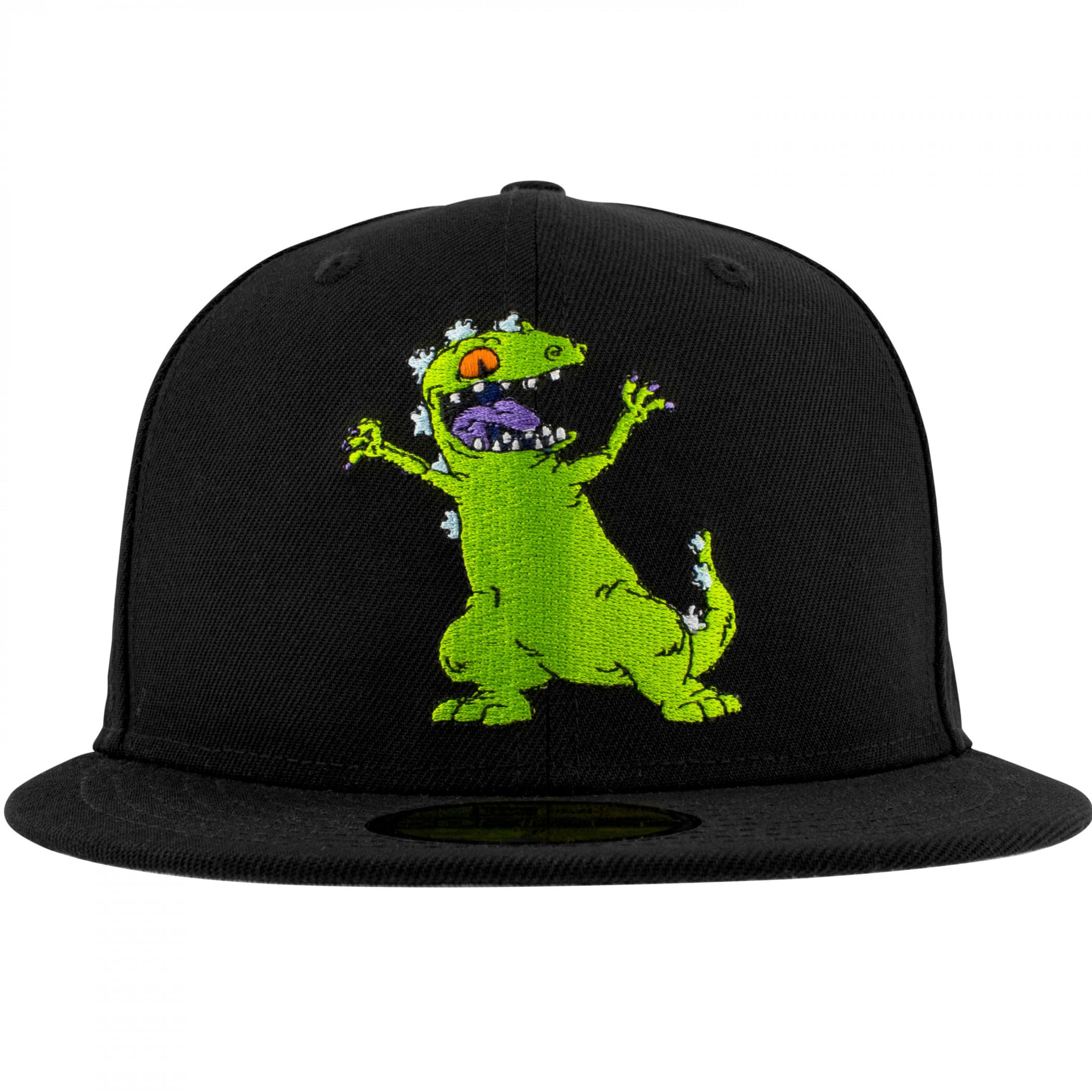 New Era The Rugrats Reptar 59Fifty Fitted Hat (US, Numeric, 7, Black)