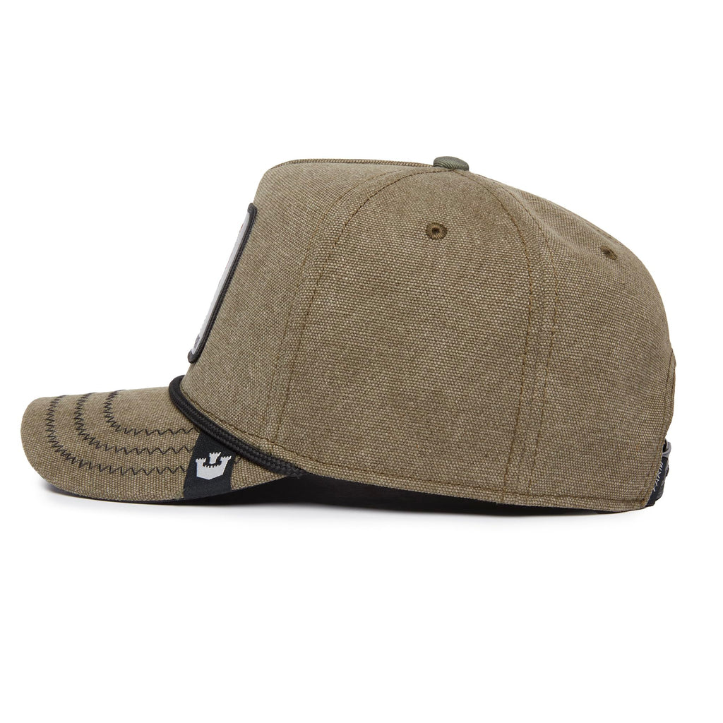 Goorin Bros. Duck Canvas Collection Trucker Hat for Men and Women, Olive (Foxy Duck), One Size