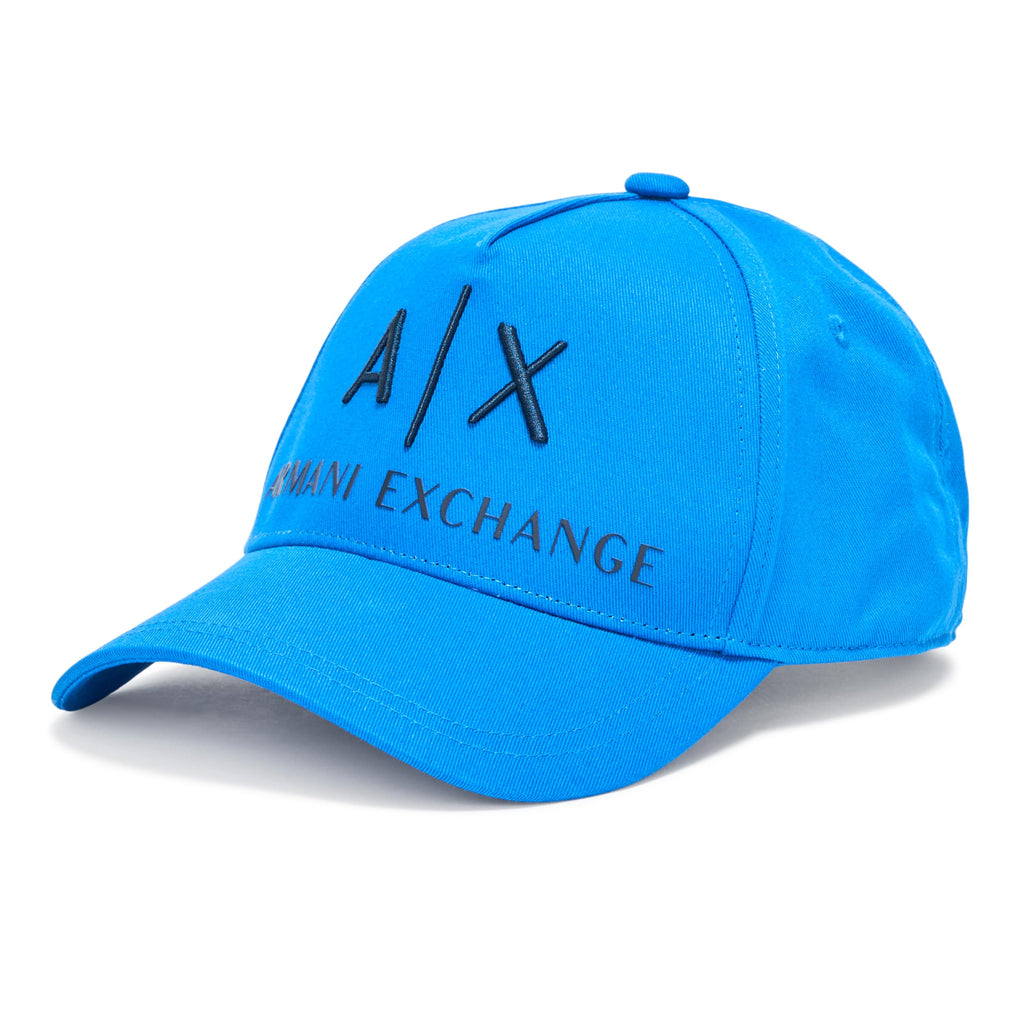 Armani Exchange Mens Corporate Logo Baseball Hat