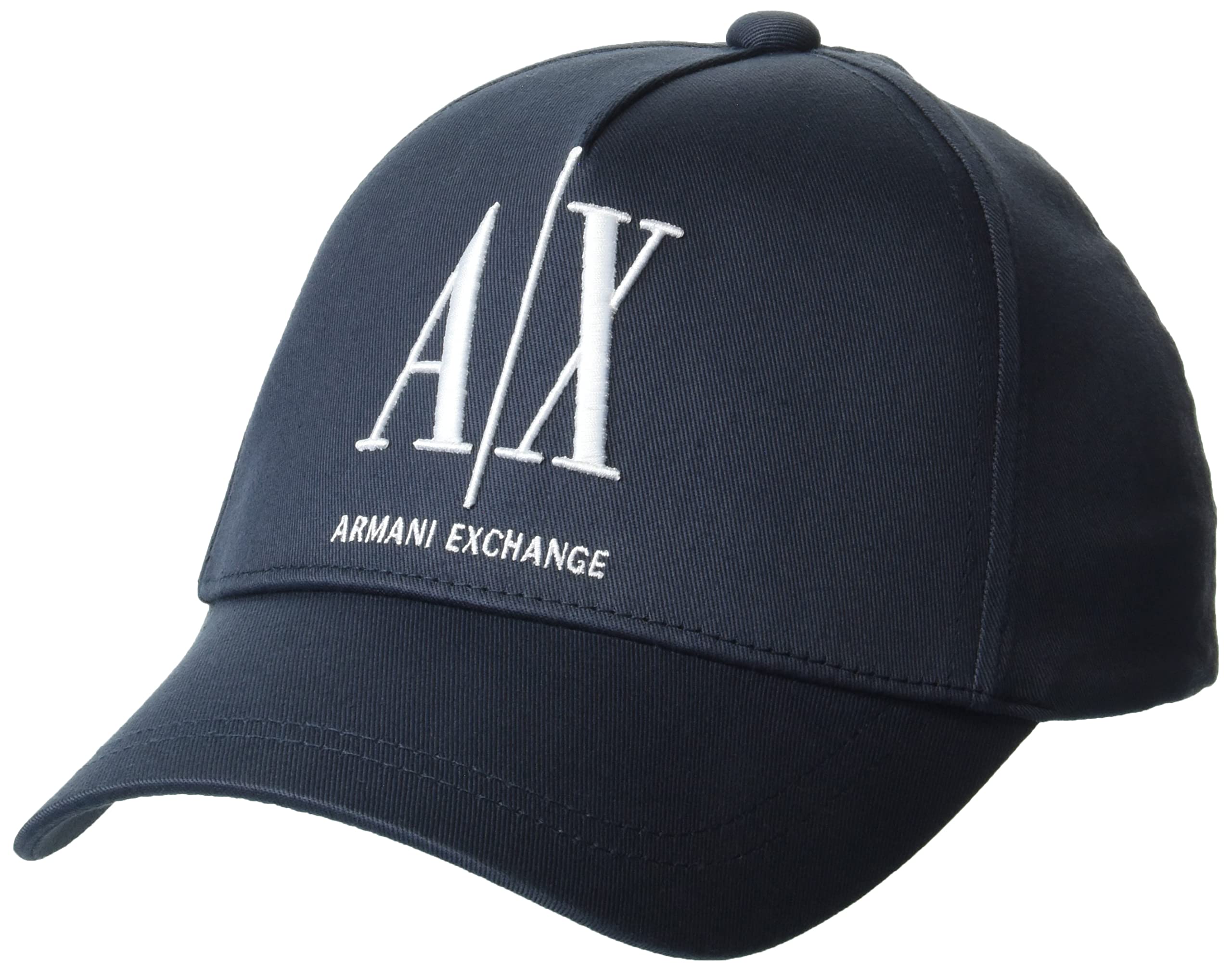 Armani Exchange Men's Baseball Hat with Embroidered Logo