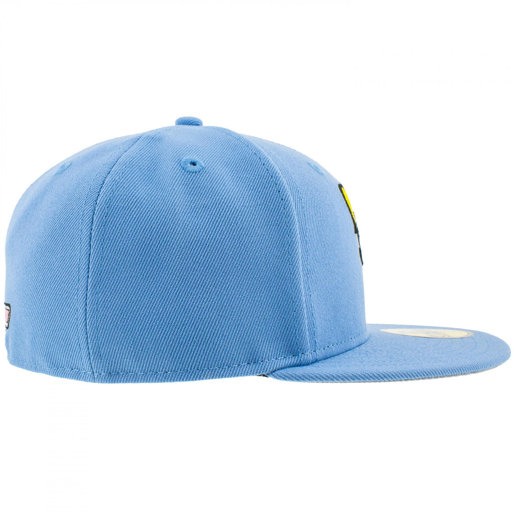 New Era The Powerpuff Girls Bubbles 59Fifty Fitted Hat (US, Numeric, 8, Blue)