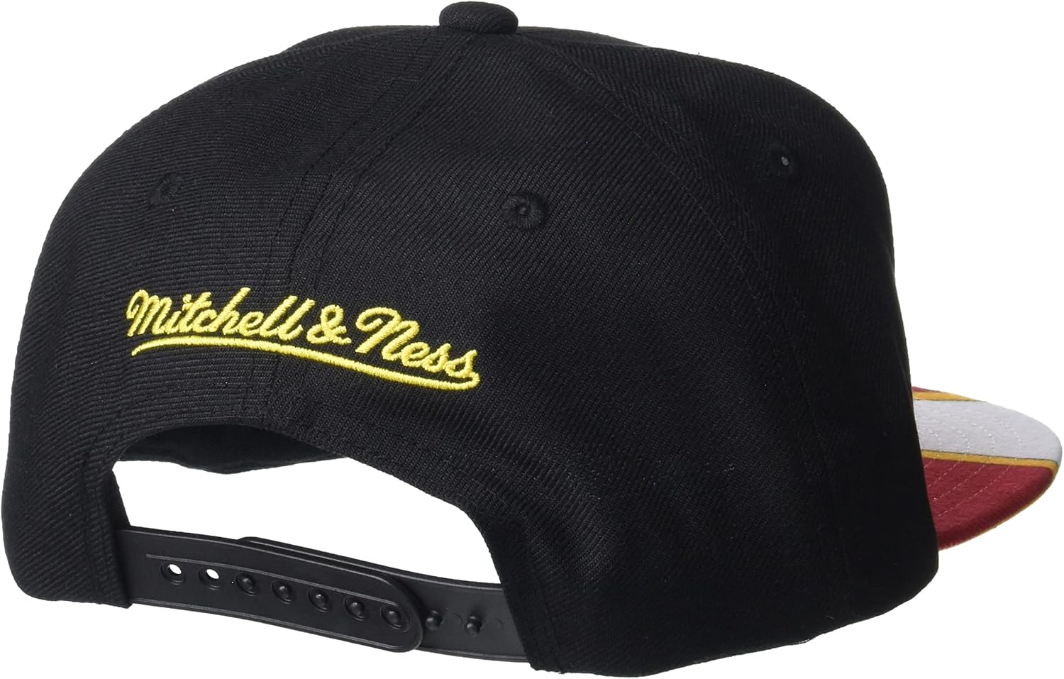 Mitchell & Ness Atlanta Hawks NBA Swingman Pop Snapback Hat Adjustable Cap - Black