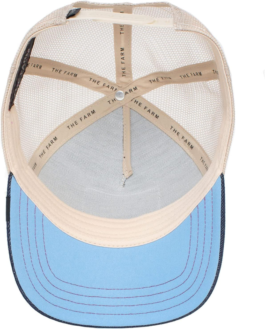 Goorin Bros. The Farm Unisex Original Adjustable Snapback Trucker Hat, Navy (The Nuts Squirrel), One Size