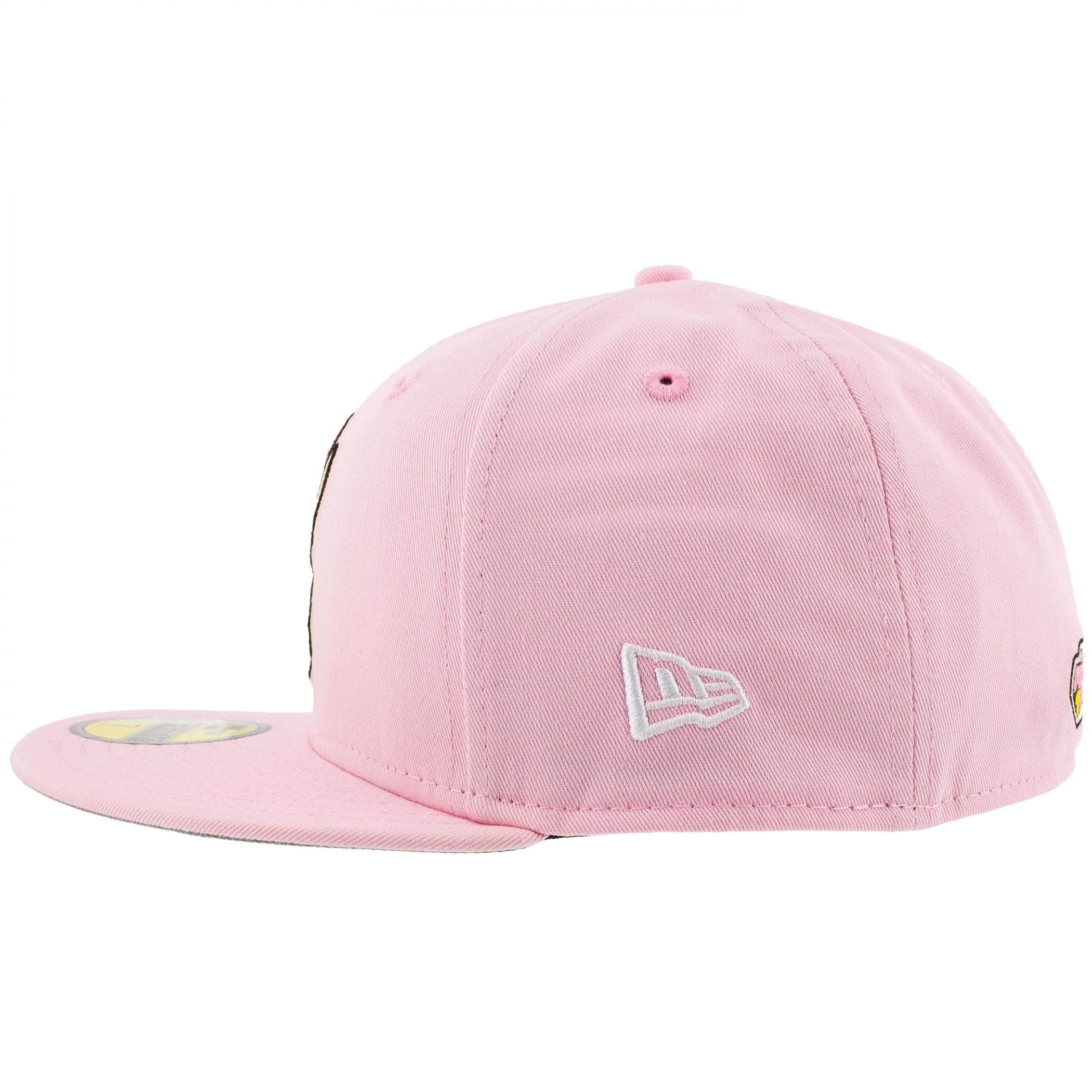 New Era The Powerpuff Girls Blossom 59Fifty Fitted Hat (US, Numeric, 7 1/2, Pink)