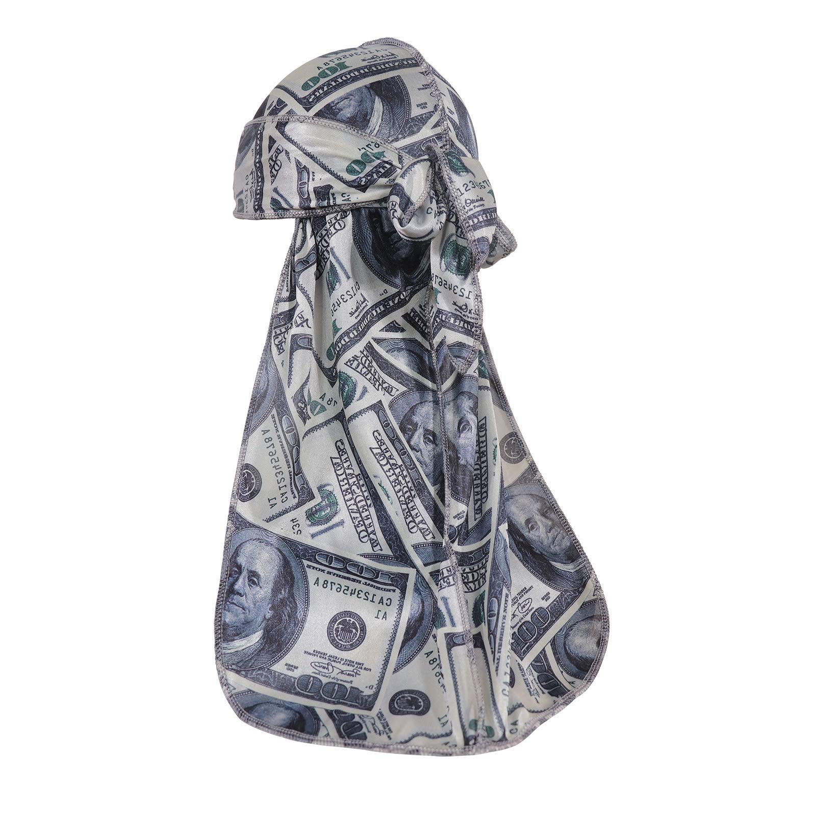ForceWave Durag for Men Designer for Waves Silky Durag Du rag with Designed Pattern
