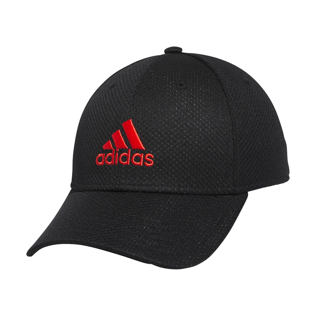 Adidas Mens Zags 2.0 Structured Mid Crown A-Flex Stretch Fit HatBaseball Cap