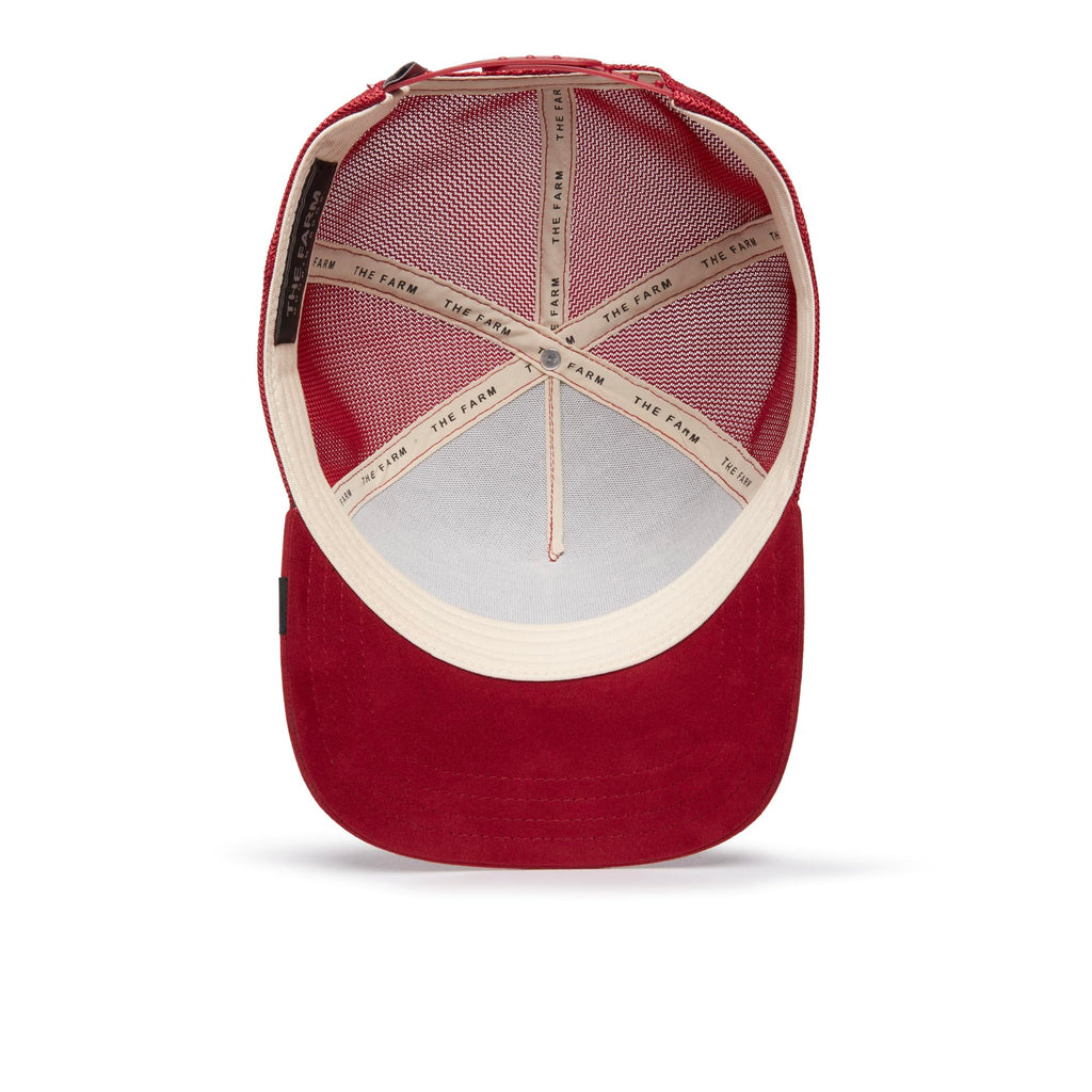 Goorin Bros. Original Recipe - Suede Collection Trucker Hat for Men and Women, Burgundy (The Suede Dragon), One Size