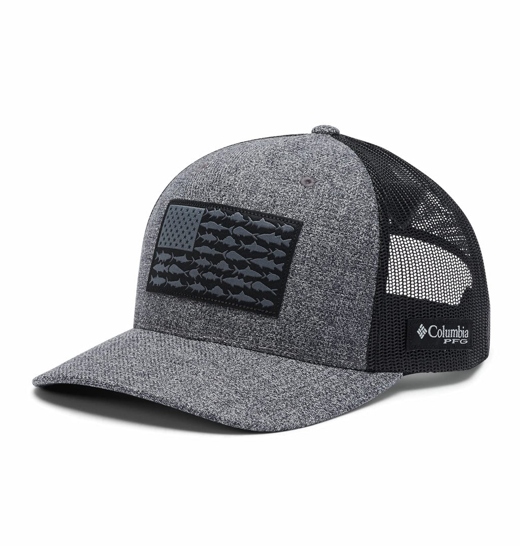 Columbia Unisex PFG Fish Flag Mesh Ball Cap
