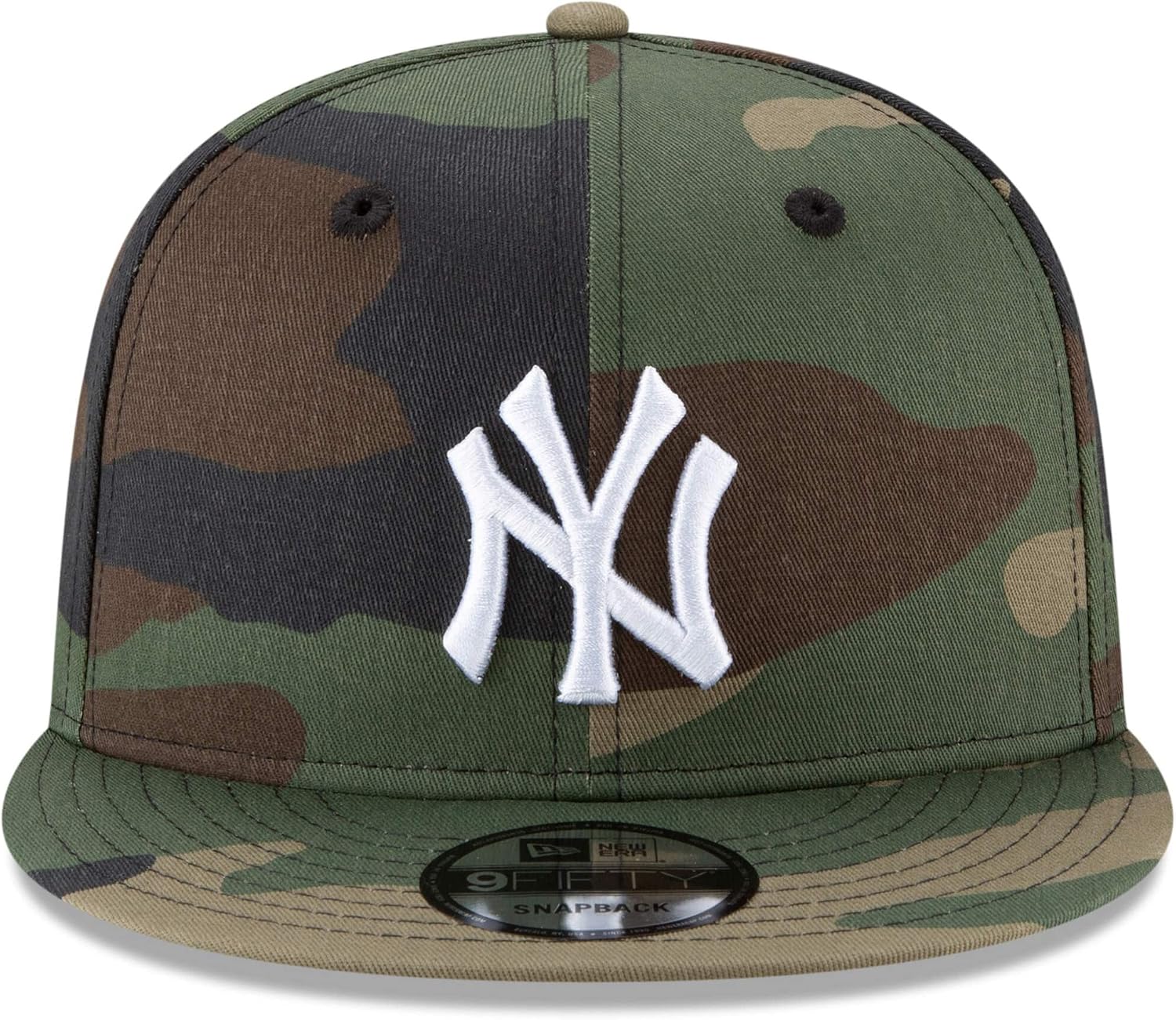 New Era Unisex-Adult MLB 9Fifty Camo Primary Logo Adjustable Snapback Hat Cap
