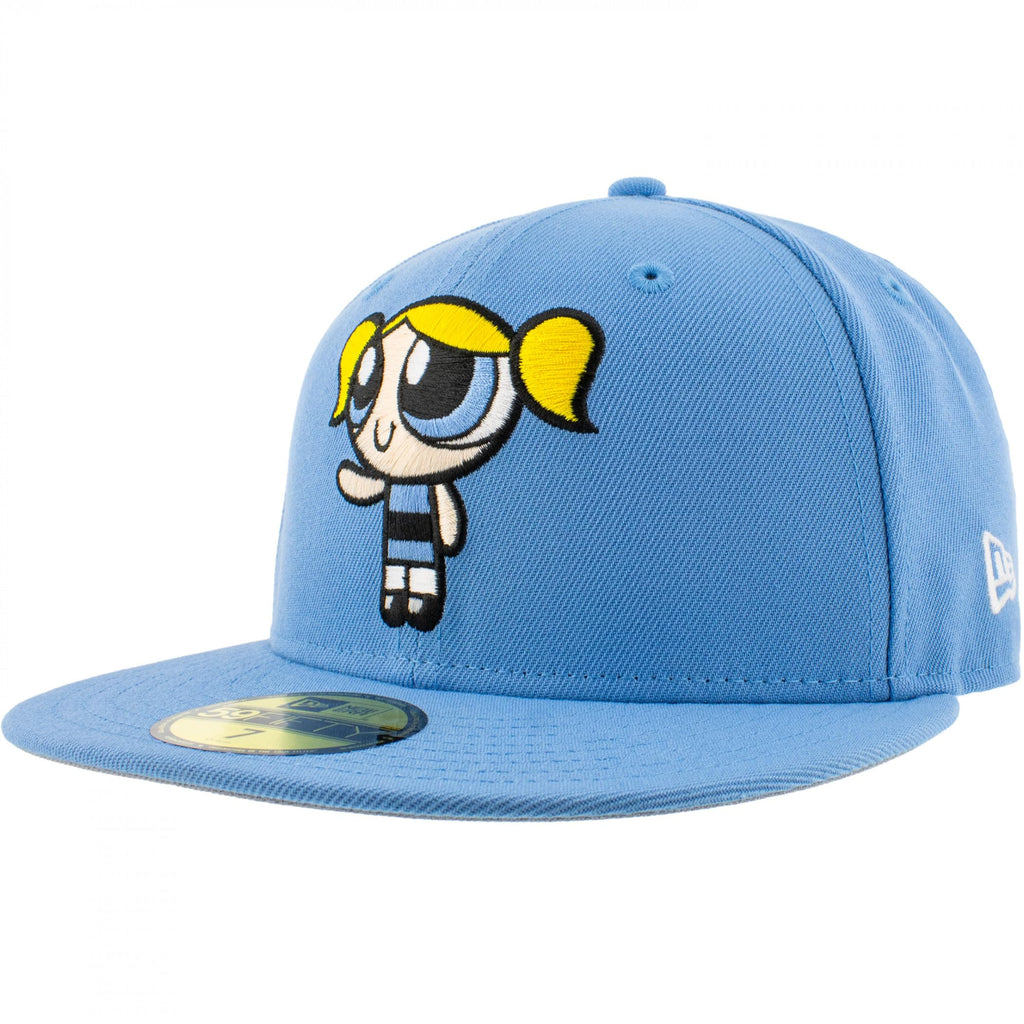 New Era The Powerpuff Girls Bubbles 59Fifty Fitted Hat (US, Numeric, 8, Blue)