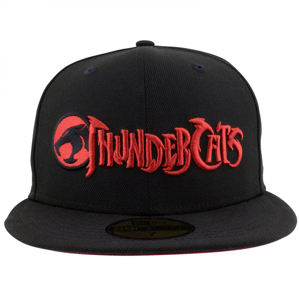 New Era Thundercats Logo 59Fifty Fitted Hat (US, Numeric, 7 7/8, Black)