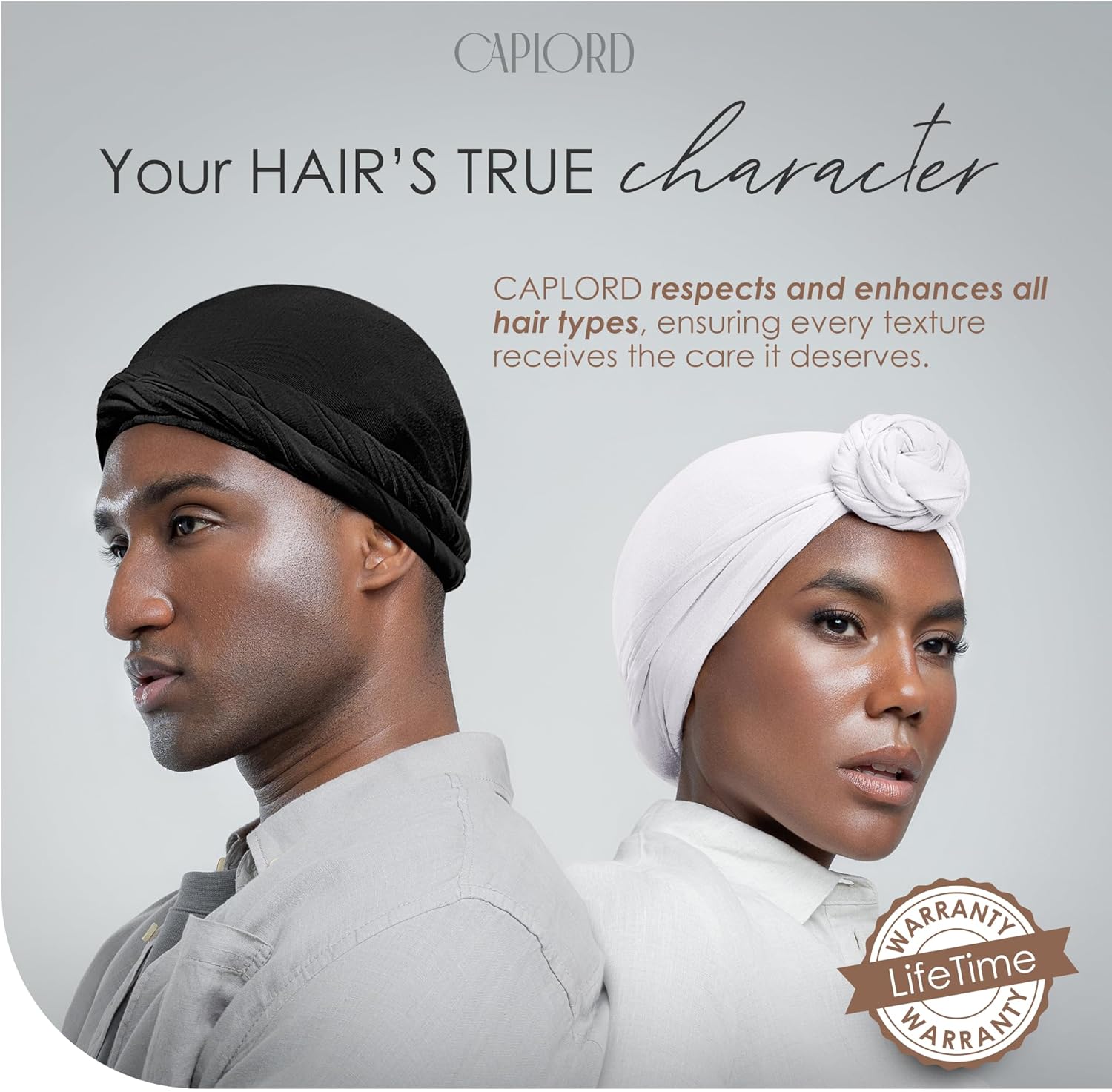 Silk Satin Lined Halo Turban Head Wrap Pre-Tied Skull Cap for Men and Women Sleeping Bonnet Hair Cover Chemo Hair Loss Hat