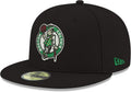New Era NBA Boston Celtics Men's Official 59FIFTY Fitted Cap, 7.25, Black
