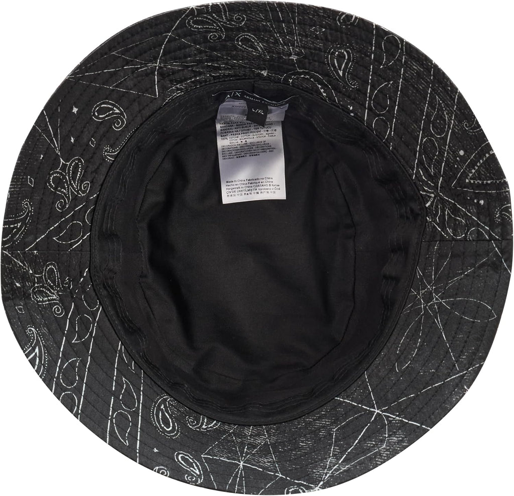 Armani Exchange Men's Paisley Bucket Hat