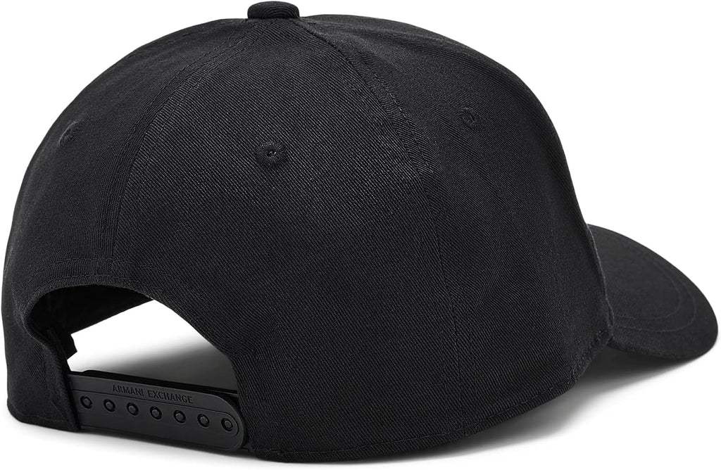 Armani Exchange Cotton Twill Logo Baseball Hat