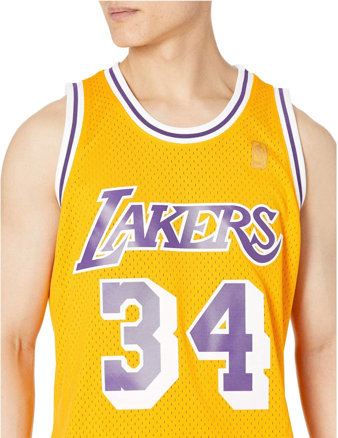 Mitchell & Ness Los Angeles Lakers Shaquille O'Neal '96-'97 #34 Swingman Jersey