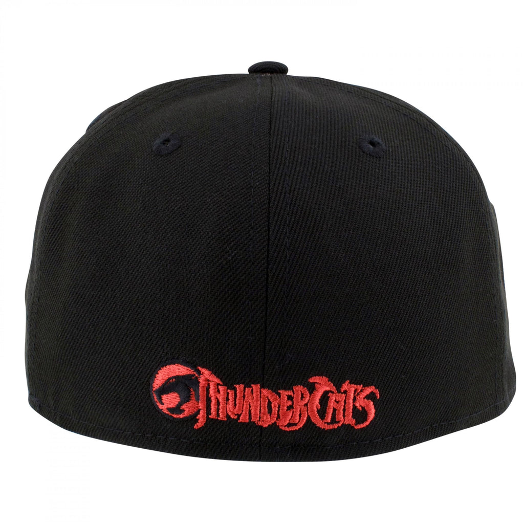 New Era Thundercats Logo 59Fifty Fitted Hat (US, Numeric, 7 7/8, Black)