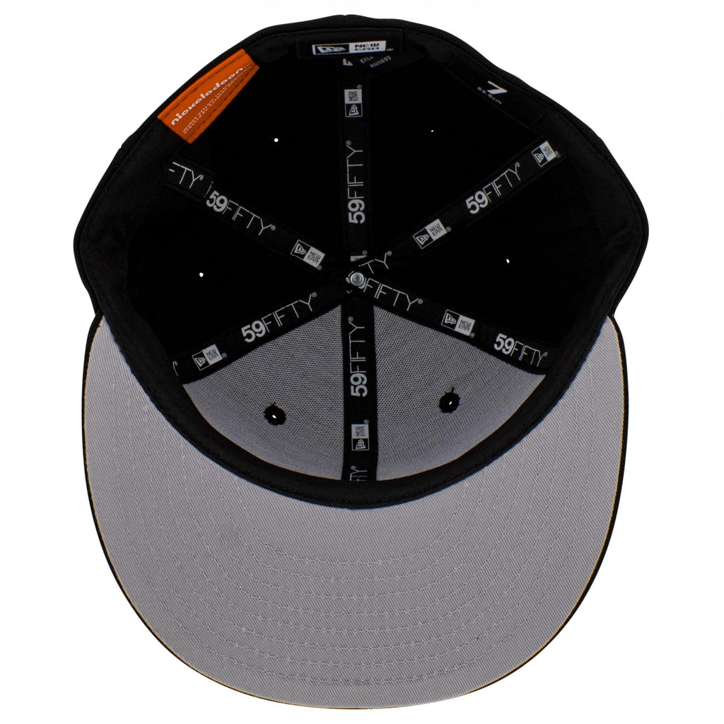 New Era The Rugrats Reptar 59Fifty Fitted Hat (US, Numeric, 7, Black)