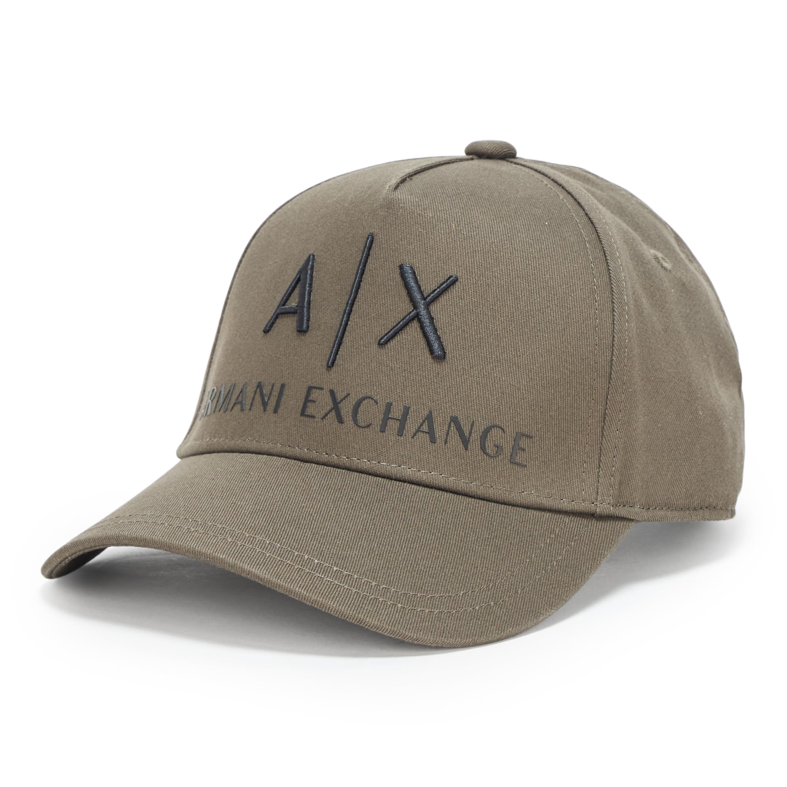 Armani Exchange Mens Corporate Logo Baseball Hat